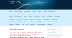 Desktop Screenshot of lazcocorp.com
